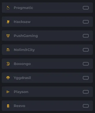 Royal Reels 5 Software Providers Royal Reels 5 Software Providers